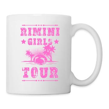 Visite des filles de Rimini - Mug blanc - blanc - Droite
