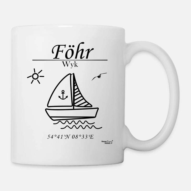 Föhr - Wyk - Mug - white
