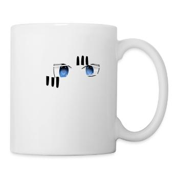 Eyes Open - Surveillance Spy Curious - Mug - white - Right