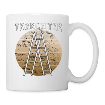 TEAMLEITER - Tasse - Weiß - Rechts