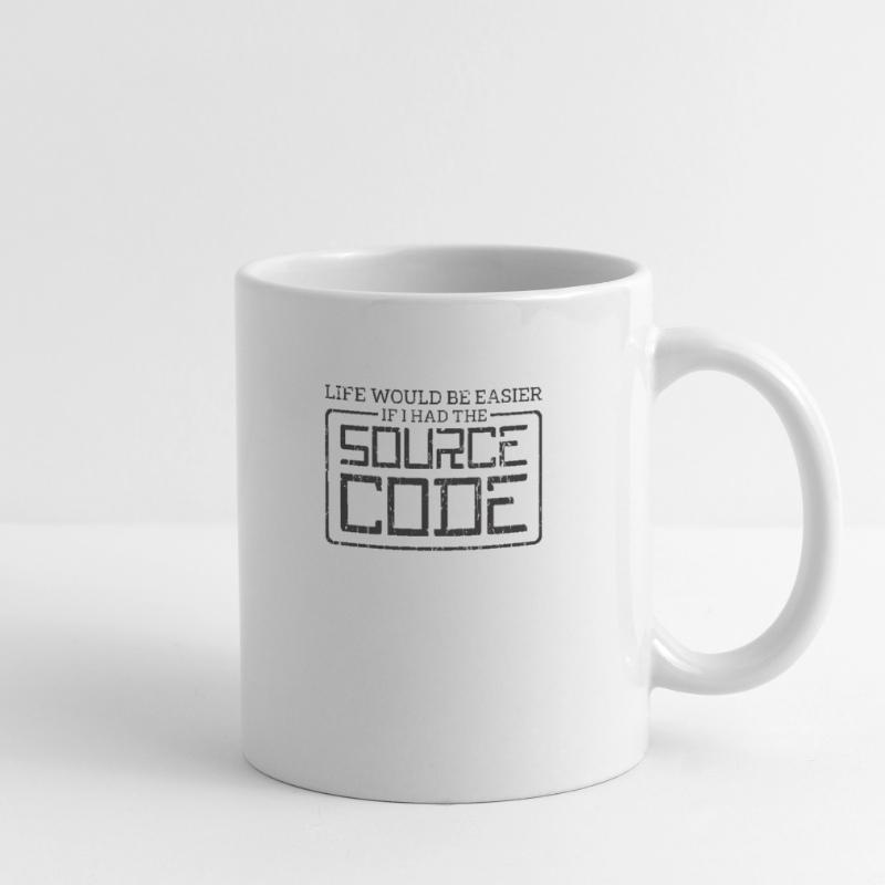 Life would be easier if I had the source code - Mug