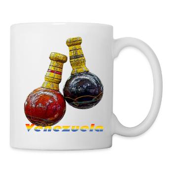 maracas Latin music mexico fiesta - Mug - white - Right