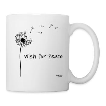 Wish for Peace - Mug - white - Right