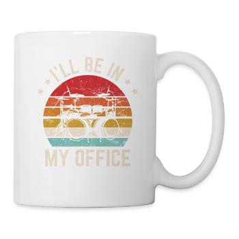 I'll Be In My Office Funny Camping RV Camping Hiki - Tasse - Weiß - Rechts