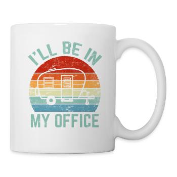 I'll Be In My Office Funny Drummer Percussion Drum - Mug - white - Right