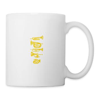 I Was Told There Would Be Trumpets Funny Trumpet P - Mug - white - Right