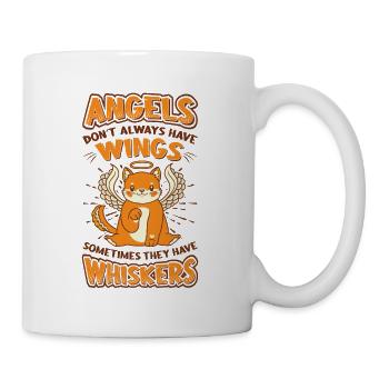 Angels Don't Always Have Wings. - Mug - white - Right