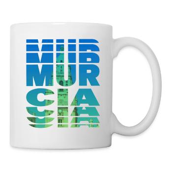 Murcie Espagne Ville Skyline Accueil Amour Vacances - Mug blanc - blanc - Droite
