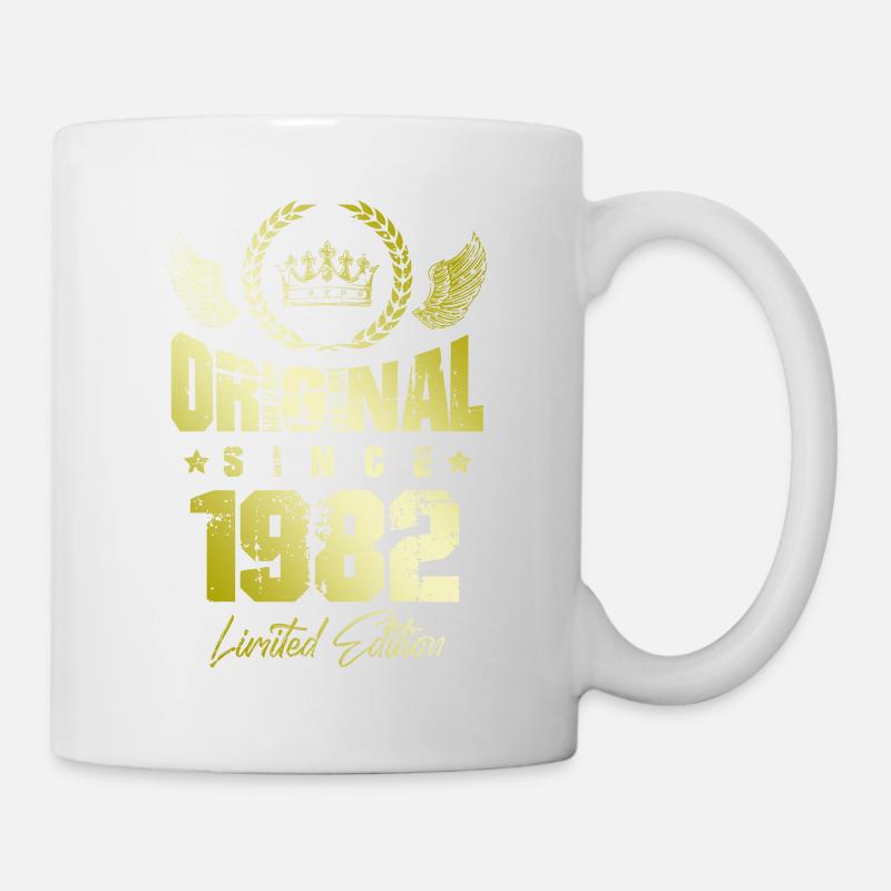 1982 limited edition - Tasse - Weiß