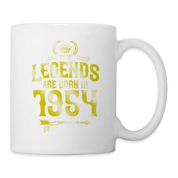 1954 legends born in - Mug - white - Right