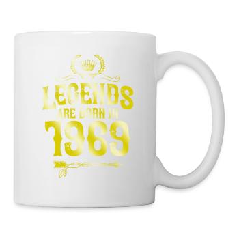 1969 legends born in - Mug - white - Right