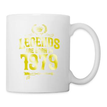 1979 legends born in - Mug - white - Right