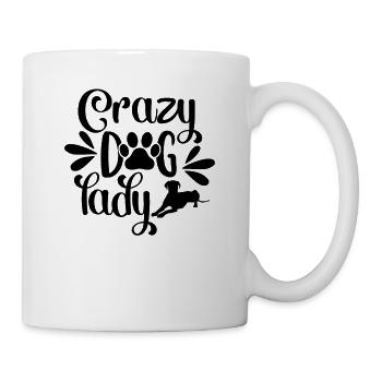 Chienne folle - Mug blanc - blanc - Droite