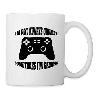 Gamer Funny Gaming Gambler Saying Gamble Gift - Mug - white - Right