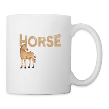 Yes, I smell like a horse No, that's for - Mug - white - Right