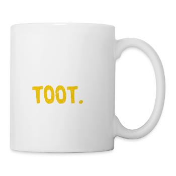 Eat Sleep Toot Repeat Funny Trumpet Player Marchin - Mug - white - Right