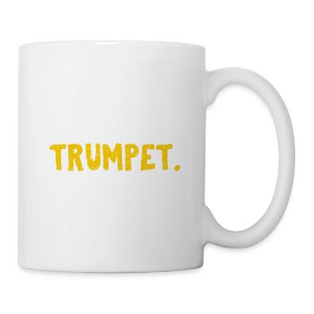 Eat Sleep Trumpet Repeat Funny Trumpet Player Marc - Mug - white - Right