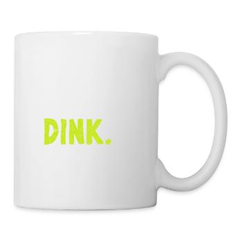Eat Sleep Dink Repeat Funny Pickleball Pun Pickleb - Mug - white - Right