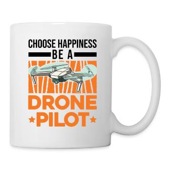 Drone Pilote Cadeau Drone Quadcopter - Mug blanc - blanc - Droite