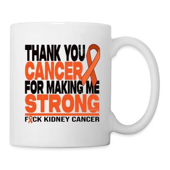 Thank You Cancer For Making Me Strong - Mug - white - Right