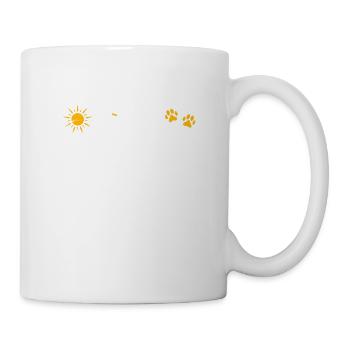 I'm A Simple Woman Sunshine Disc Golf Dogs Disc Go - Tasse - Weiß - Rechts