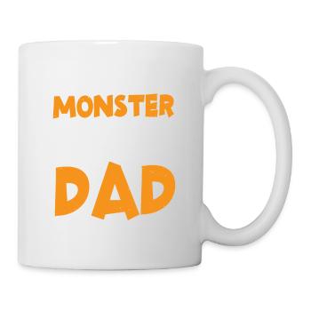 J’ai créé un monstre et elle m’appelle papa 2 - Mug blanc - blanc - Droite