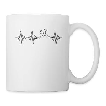 Parkour Heartbeat - Mug - white - Right