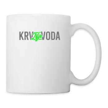 Balkan - Jugo Spruch - krv nije voda- fun - Balkan - Tasse - Weiß - Rechts