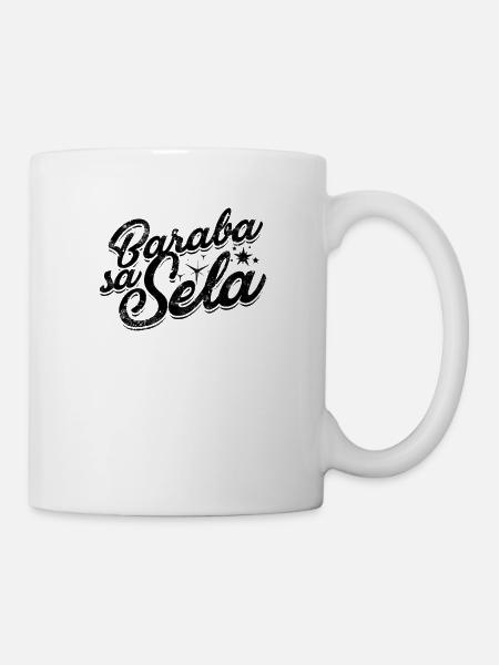 Balkan Jugo Spruch baraba sa sela - Balkan - Tasse - Weiß