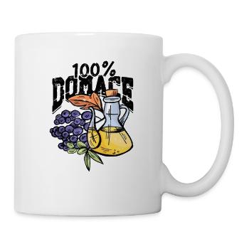 Balkan Jugo - Yugoslavia - Saying - 100% Domace - Mug - white - Right