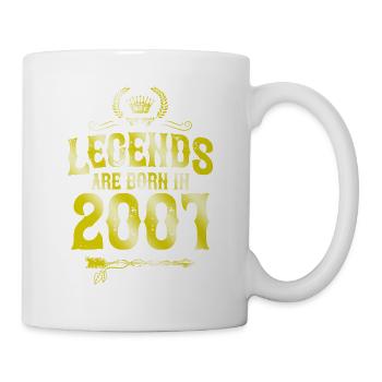 2001 legends born in - Mug - white - Right