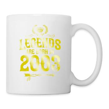 2003 legends born in - Mug - white - Right