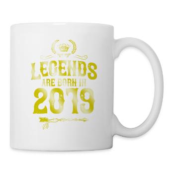 Légendes 2019 nées en - Mug blanc - blanc - Droite
