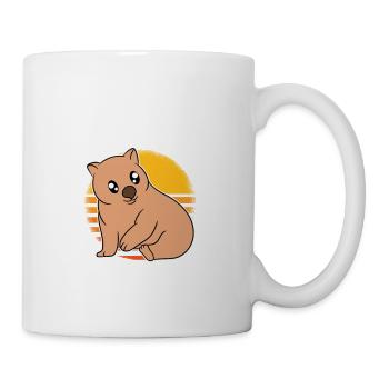 Easily Distracted By Wombats - Mug - white - Right