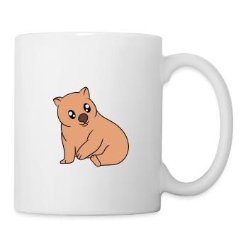 J’aime vraiment Wombats ok - Mug blanc - blanc - Droite