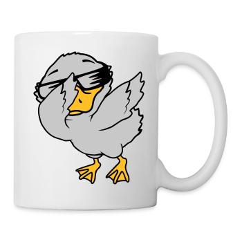 Dabbing Party Ducklings Cool - Mug - white - Right
