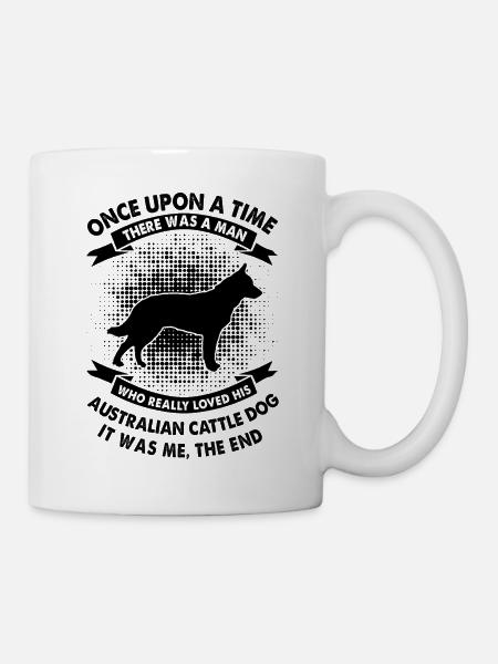 Il était une fois - Australian Cattle - Mug blanc - blanc