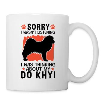 My Do Khyi thought of Tibetmastiff - Mug - white - Right