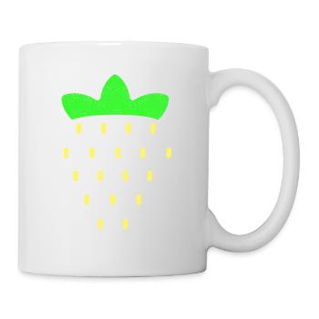 Costume de fraise Drôle Tendance Mignon Halloween - Mug blanc - blanc - Droite