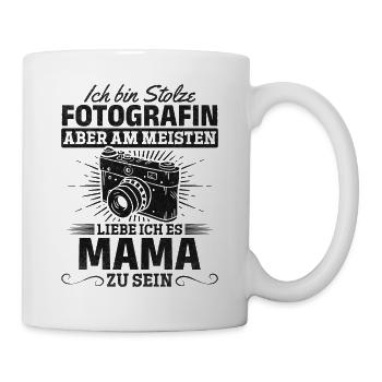 Fotografie Stolzer Fotograf Vor allem liebe ich - Tasse - Weiß - Rechts
