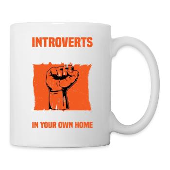 Introverts Unites Separately In Your Own Home - Mug - white - Right