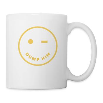 Journée internationale de la femme Jetez-le et souriez - Mug blanc - blanc - Droite
