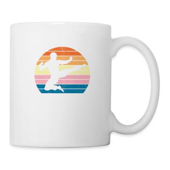Vintage Surely Not Everybody Was Kung Fu Fighting - Tasse - Weiß - Rechts