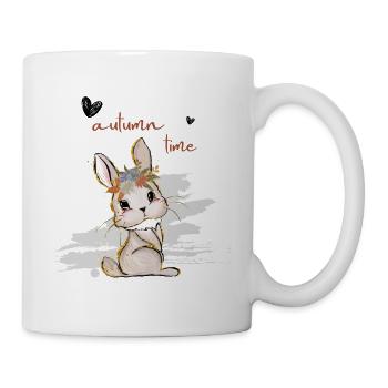 Leaf Autumn Tree Orange Fall Leaves Season - Mug - white - Right