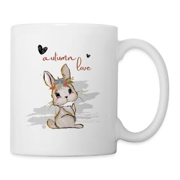 Leaf Autumn Tree Orange Fall Leaves Season - Mug - white - Right