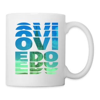 Oviedo Espagne Ville Skyline Accueil Amour Vacances - Mug blanc - blanc - Droite