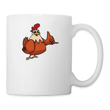 I Am The Crazy Chicken Lady - Mug - white - Right