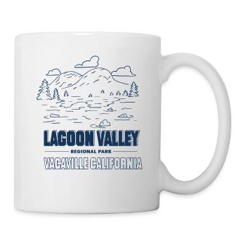 Lagoon Valley Park Vacaville City Hiking Tourism - Mug - white - Right
