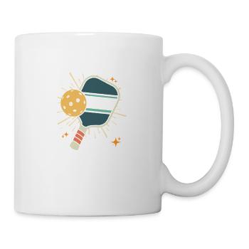 Funny Pickleball Saying, Pickleball Player Coach - Mug - white - Right