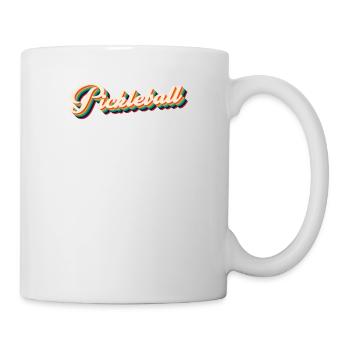 Retro Pickleball Est 1965 Pickleball Trainer Spieler - Tasse - Weiß - Rechts
